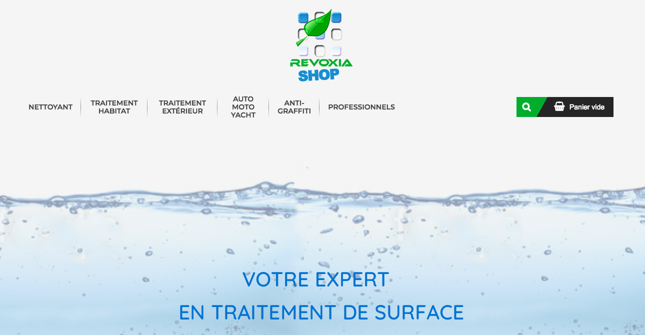 Photo du site Site marchand Revoxia Shop