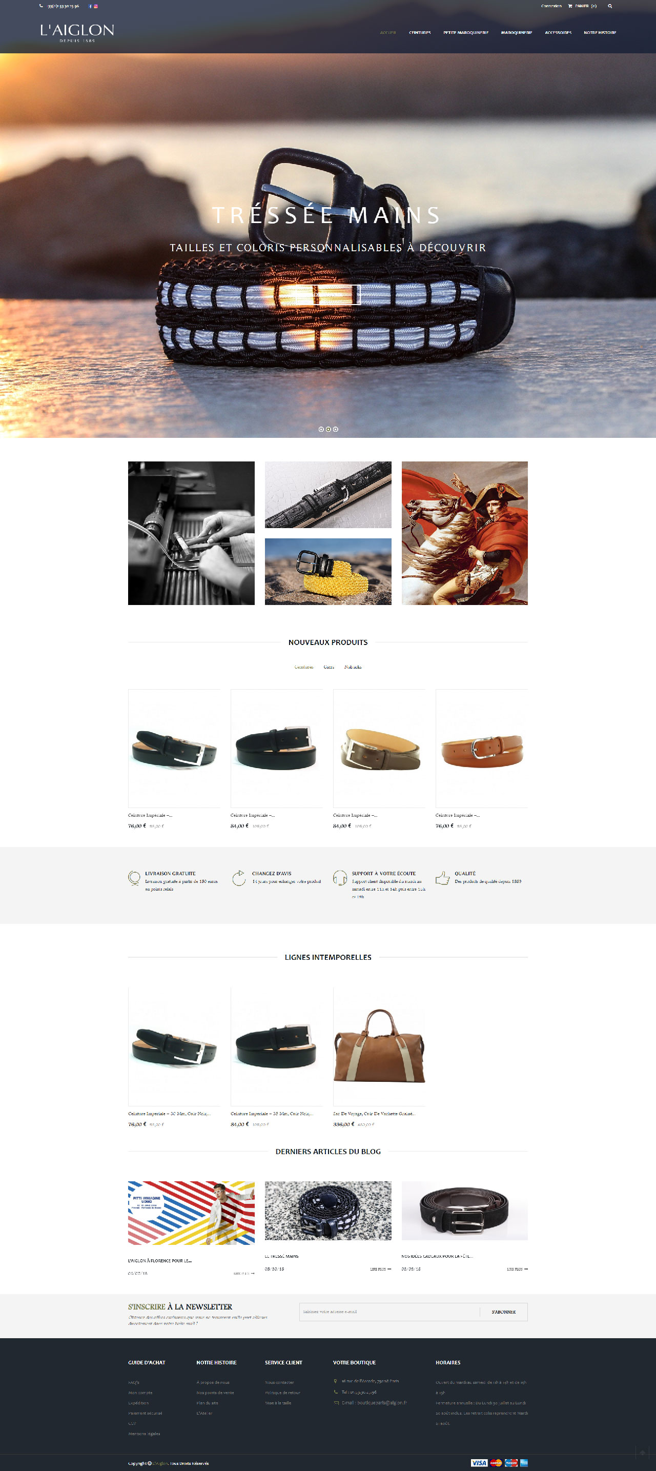 Photo du site Site marchand Aiglon